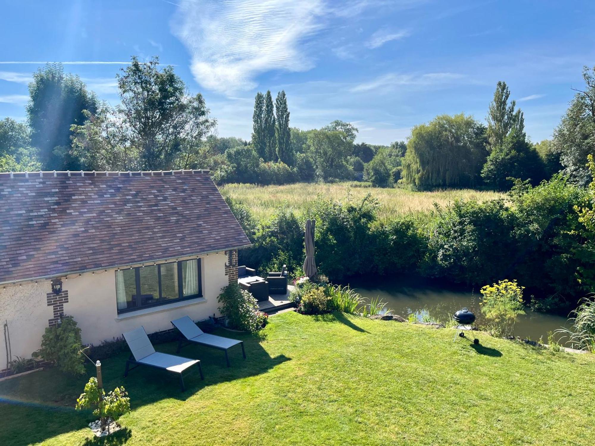 Ferienwohnung Cote Riviere Ezy-sur-Eure Exterior foto